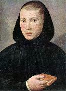 CAROTO, Giovanni Francesco, Portrait of a Young Benedictine g